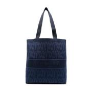 Tote Bags Moncler , Blue , Heren