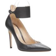 Pre-owned Leather heels Gianvito Rossi Pre-owned , Black , Dames