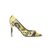 Pre-owned Leather heels Versace Pre-owned , Multicolor , Dames