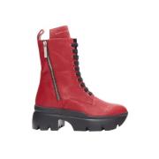 Pre-owned Leather boots Giuseppe Zanotti Pre-owned , Red , Dames
