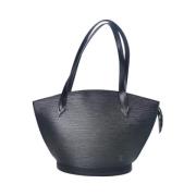 Pre-owned Leather louis-vuitton-bags Louis Vuitton Vintage , Black , D...