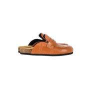 Pre-owned Leather mules JW Anderson Pre-owned , Brown , Dames