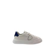 Blauw Wit Mix Sneakers Philippe Model , White , Heren