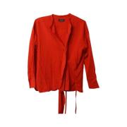 Pre-owned Silk tops Isabel Marant Pre-owned , Red , Dames
