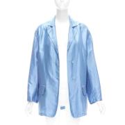 Pre-owned Silk outerwear Stella McCartney Pre-owned , Blue , Dames