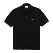 Zwarte T-shirts en Polos Lacoste , Black , Heren