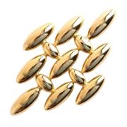 Pre-owned Metal brooches Givenchy Pre-owned , Yellow , Dames