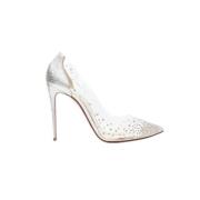 Pre-owned Plastic heels Christian Louboutin Pre-owned , Gray , Dames