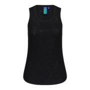 Sleeveless Tops No Name , Black , Dames