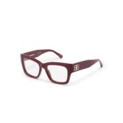 Rode Optische Frame Must-Have Balenciaga , Red , Dames