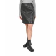 Midi Skirts Hugo Boss , Black , Dames