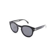 Zwarte zonnebril met originele accessoires Eyewear by David Beckham , ...