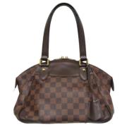 Pre-owned Canvas louis-vuitton-bags Louis Vuitton Vintage , Brown , Da...