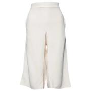 Pre-owned Fabric bottoms Chloé Pre-owned , Beige , Dames