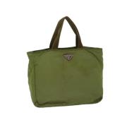 Pre-owned Nylon prada-bags Prada Vintage , Green , Dames