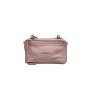 Pre-owned Leather handbags Givenchy Pre-owned , Pink , Dames