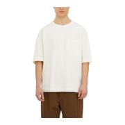 T-Shirts Lemaire , White , Heren