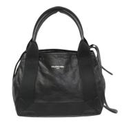 Pre-owned Leather totes Balenciaga Vintage , Black , Dames