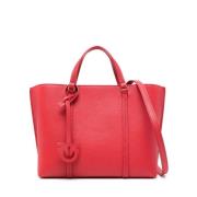 Tote Bags Pinko , Red , Dames