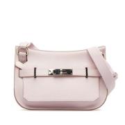 Pre-owned Leather shoulder-bags Hermès Vintage , Pink , Dames