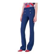 Slim-fit Trousers Silvian Heach , Blue , Dames