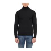 Turtlenecks Paolo Pecora , Black , Heren