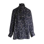Pre-owned Silk tops Isabel Marant Pre-owned , Black , Dames