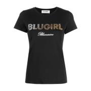 T-Shirts Blugirl , Black , Dames