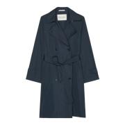 Stijlvolle Casual Trench Coat Marc O'Polo , Blue , Dames