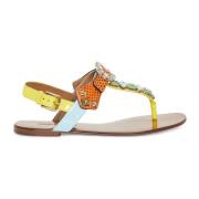 Flat Sandals Dolce & Gabbana , Multicolor , Dames