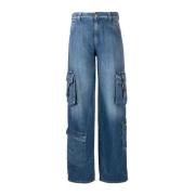 Wide Jeans 3X1 , Blue , Dames