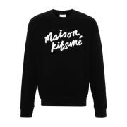 Sweatshirts Hoodies Maison Kitsuné , Black , Heren