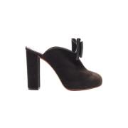 Pre-owned Suede heels Celine Vintage , Black , Dames