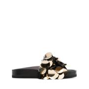 Sandals Paco Rabanne , Yellow , Dames