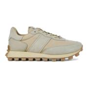 Beige Suède Sneakers Tod's , Beige , Heren