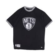 NBA Team Logo Mesh Tee New Era , Black , Heren