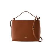 Cotton handbags A.p.c. , Brown , Dames