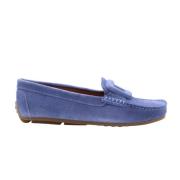 Stijlvolle Loafers voor Moderne Vrouwen Ctwlk. , Blue , Dames