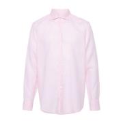 Casual Shirts Canali , Pink , Heren