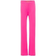 Straight Trousers Just Cavalli , Pink , Dames