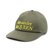 Caps Alexander McQueen , Green , Heren