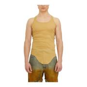 Sleeveless Tops Rick Owens , Yellow , Heren