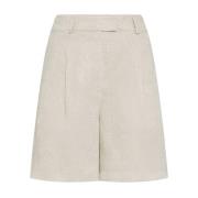 Short Shorts Brunello Cucinelli , Beige , Dames