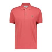 Polo Shirts Lacoste , Pink , Heren