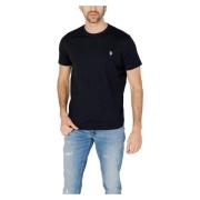Mick T-shirt Lente/Zomer Collectie 100% Katoen U.s. Polo Assn. , Black...