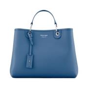 Tote Bags Emporio Armani , Blue , Dames