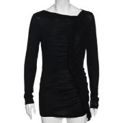 Pre-owned Fabric tops Moschino Pre-Owned , Black , Dames