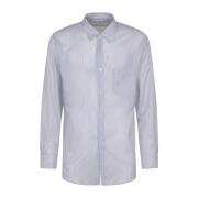 Forever Geweven Shirt X Comme des Garçons , Blue , Heren