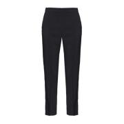 Crepe Broek Pinko , Black , Dames