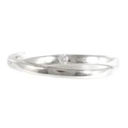Pre-owned Platinum rings Burberry Vintage , Gray , Dames